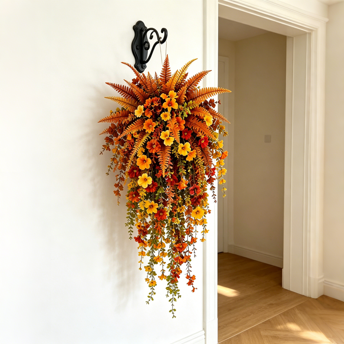 š„Last Day 50% OFFšArtificial Fern for Autumn Porch & Door