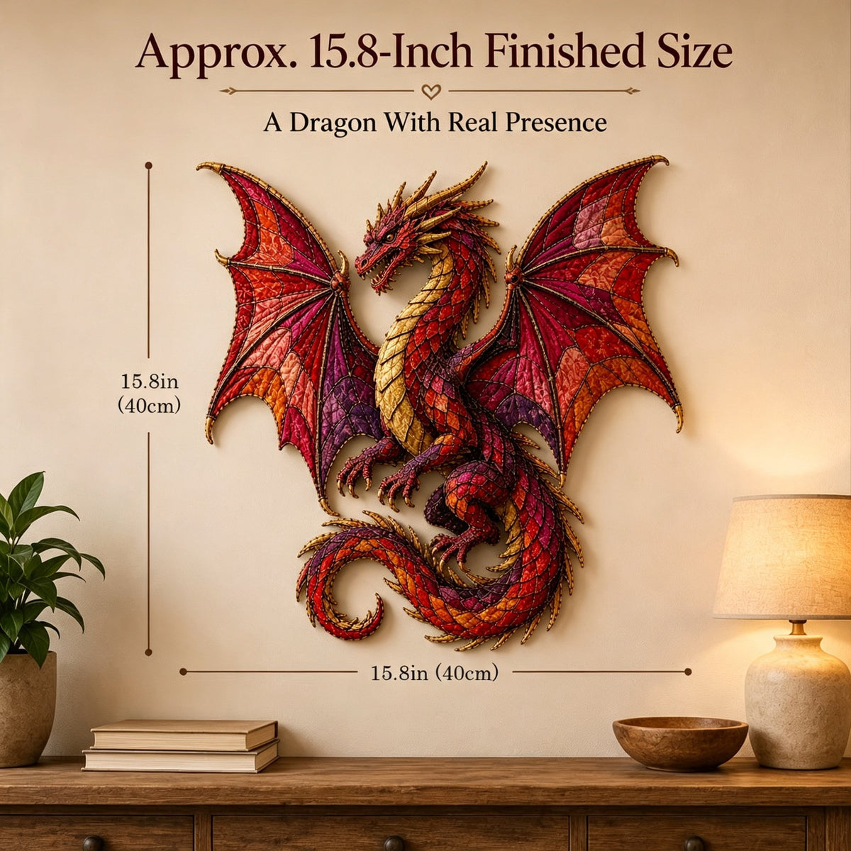 โณ Last Day 49% OFF โ ๐ Beginner-Friendly Mythic Wilds DIY Layered Patchwork Art Kit | Complete Kit with Patterned Fabrics, Sewing Materials & Step-by-Step Guide Included ๐
