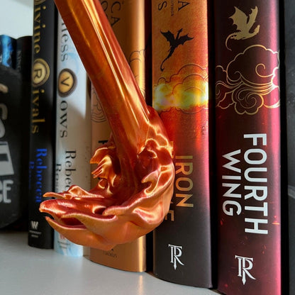 🔥Last Day 49% OFF🔥Dragon Flame Book Nook🐉