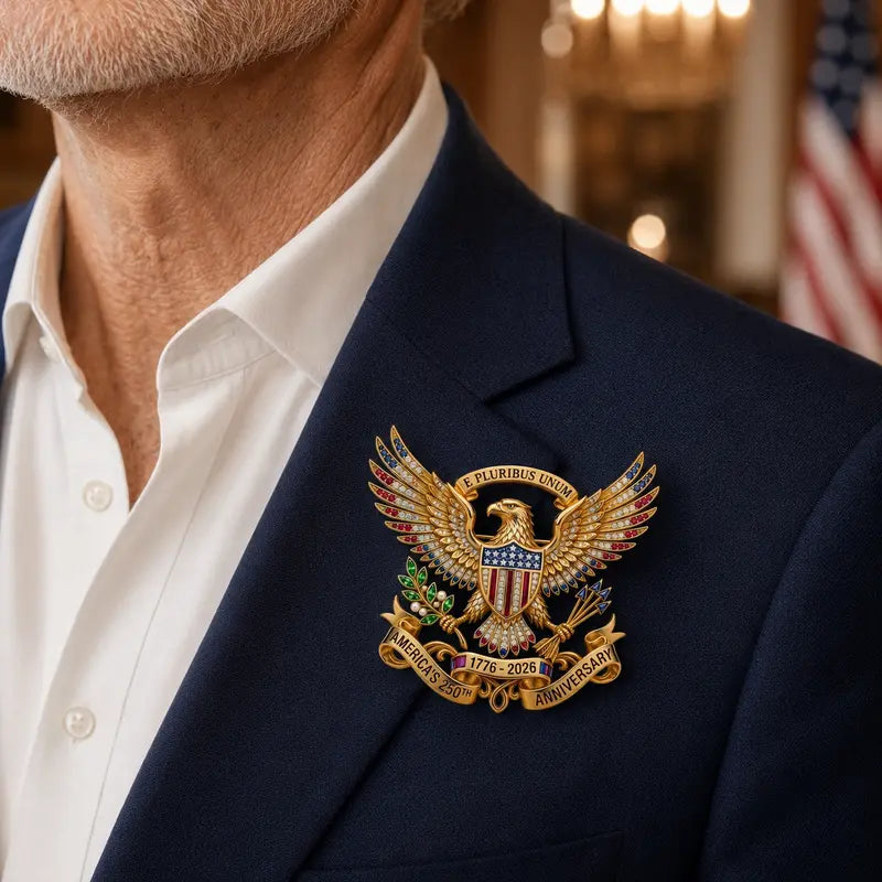 Limited Edition 🔥Last 50 sets!!US 250th Anniversary Brooch Pin