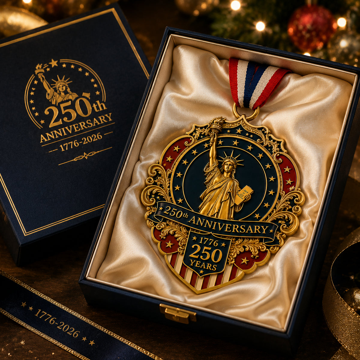 🔥Statue of Liberty 250th Anniversary Christmas Tree Ornament