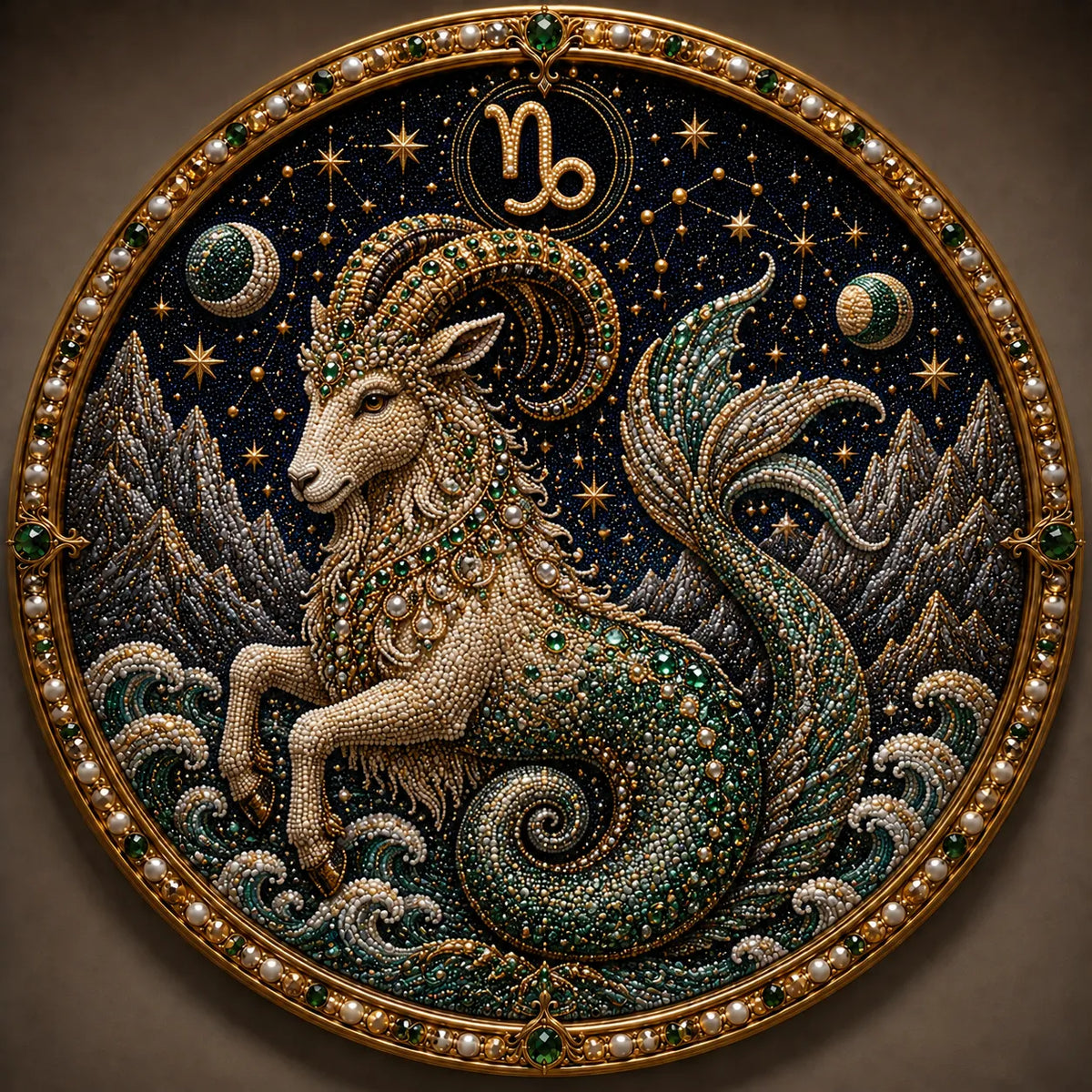 ♈💎Premium 3D Pearl 12 Zodiac Signs Art Kit 🌙