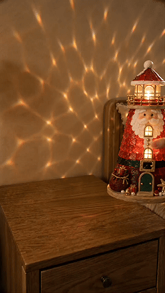 🎄 DIY Lighted Christmas Sea Glass-Style Lighthouse Kit — Create your own glowing holiday magic! ✨🕯️