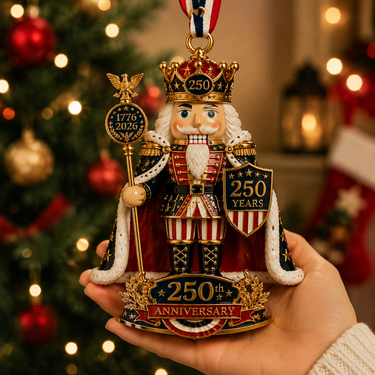 🔥Nutcracker-themed Christmas tree ornament