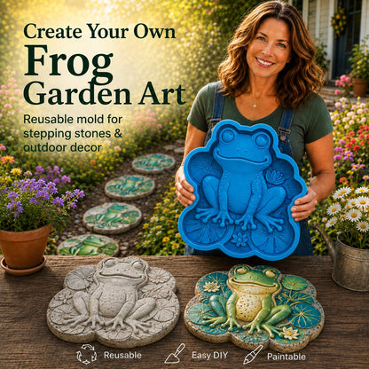💥 LAST DAY 49% OFF - ✨Create Your Own Garden Art - Reusable Mold for Stepping Stones