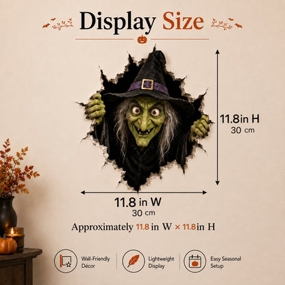 🔥Halloween Break-In 3D Wall Decals
