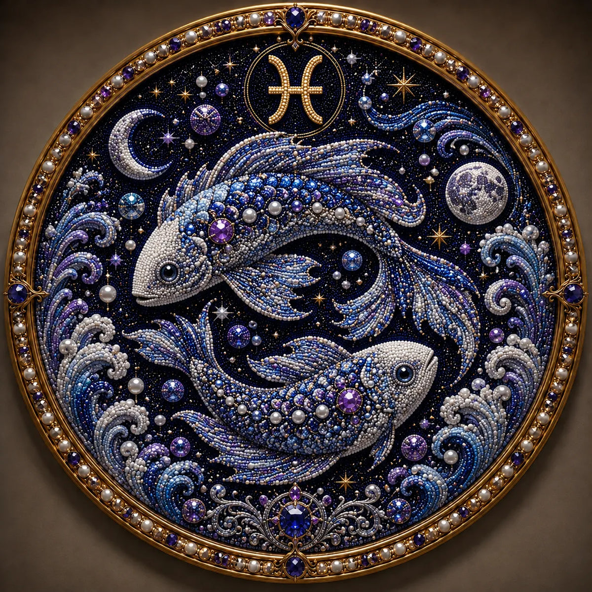 ♈💎Premium 3D Pearl 12 Zodiac Signs Art Kit 🌙