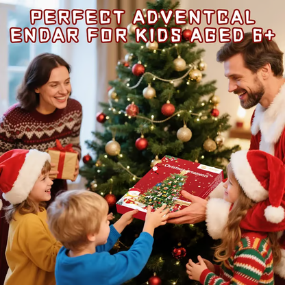 ⏳ Last Day 49% OFF – 🎄24-Day Christmas Surprise Countdown Calendar | 24 Daily Compartments with Surprise Toys for a Fun Screen-Free Holiday Tradition 🎁✨