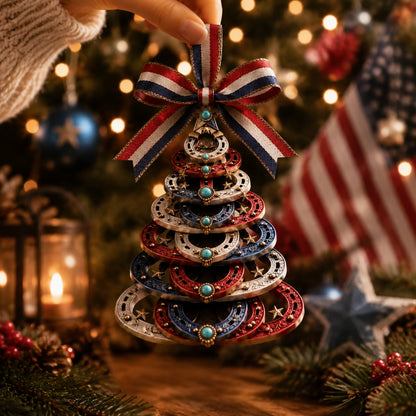 🔥LIMITED TIME 49% OFF!🔥🎄 US 250th Anniversary Christmas Ornament