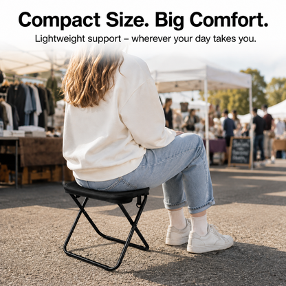 Pocket Chair👜Foldable Backpack Stool