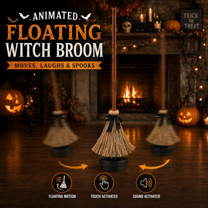 🧙‍♀️PotterBroom Floating Enchanted Broom