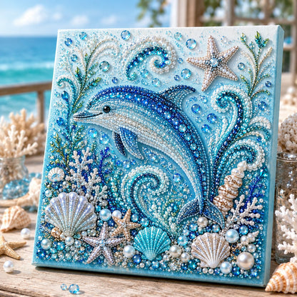 🔥 Last Day 49% OFF - 🌊✨ Ocean Theme Pearl Art DIY Kit – Relaxing DIY Craft to Create Stunning Coastal Artwork (📦Buy 2 Free Shipping)