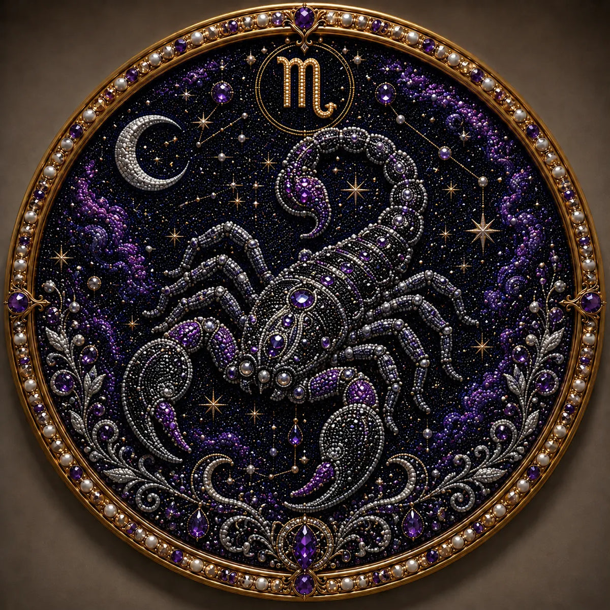 ♈💎Premium 3D Pearl 12 Zodiac Signs Art Kit 🌙