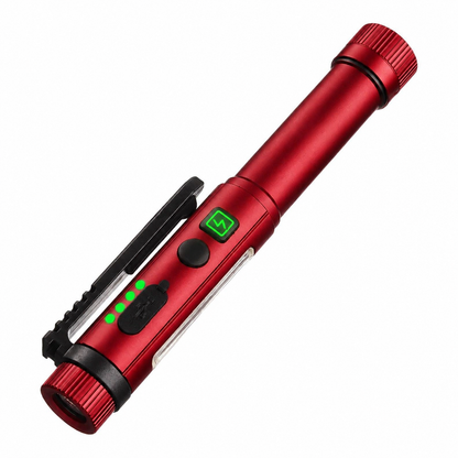 🔦🔥Must-Have Tool! Multifunctional Pen-Shaped Strong Magnetic Work Light – Rotatable Pen-Style Flashlight with Strong Magnetic Base, Hands-Free Lighting for Work & Outdoor