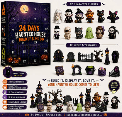 🔥Build Your Own Spooky Haunted House 👻 DIY Halloween Decor Kit for Endless Halloween Fun