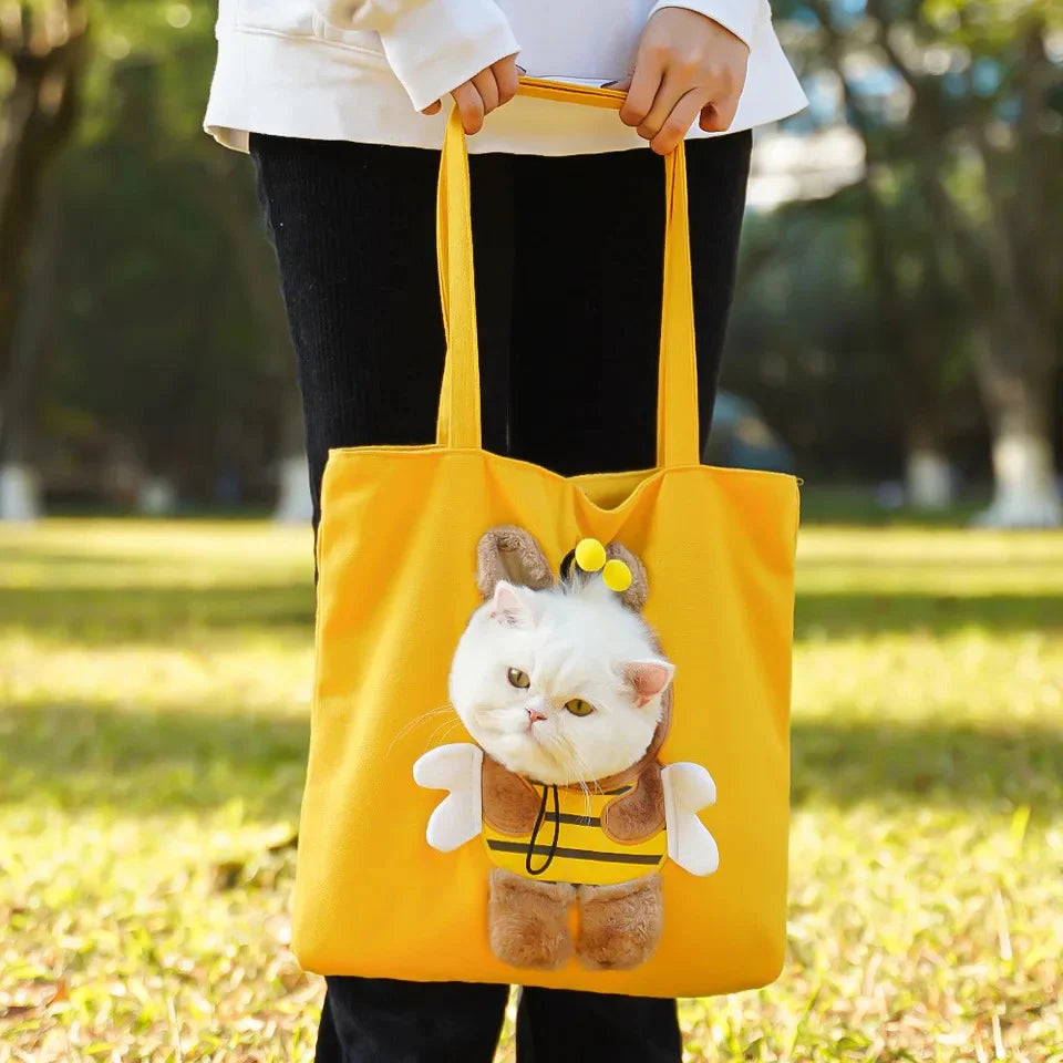 🐾 Cute Pet Carrier Tote – Up to 50% OFF! 🎉