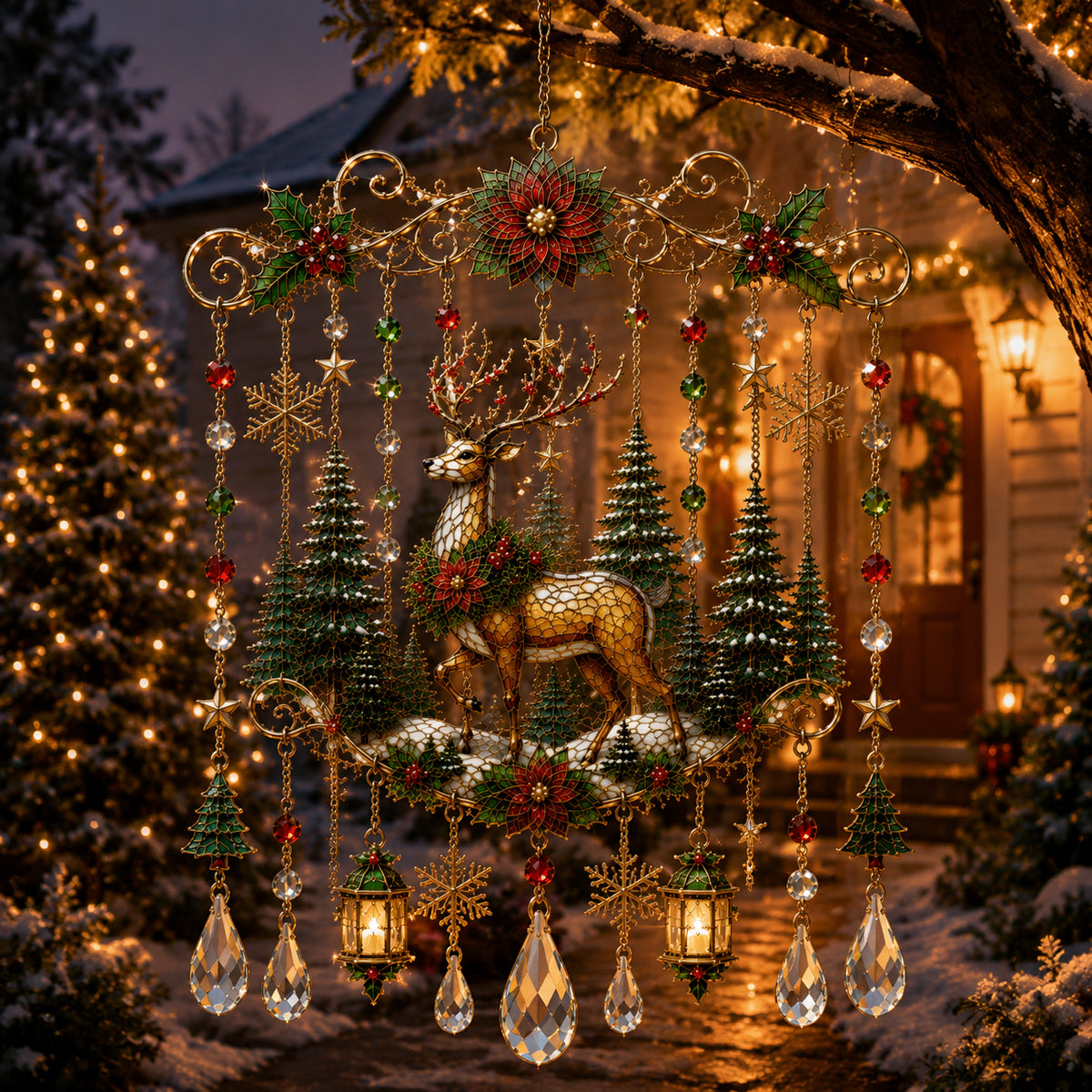 ⏰LIMITED TIME 49% OFF!🔥🔥Last 30pcs🔥 -High-quality handmade Christmas window decorations