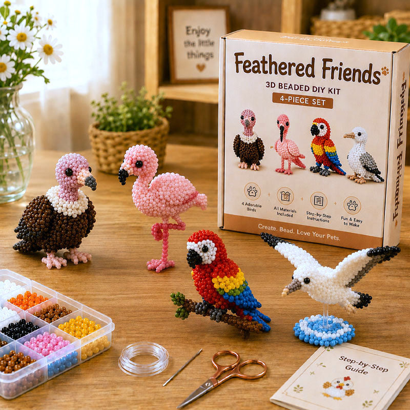 💐🧵 Mini 3D DIY Beading Kit