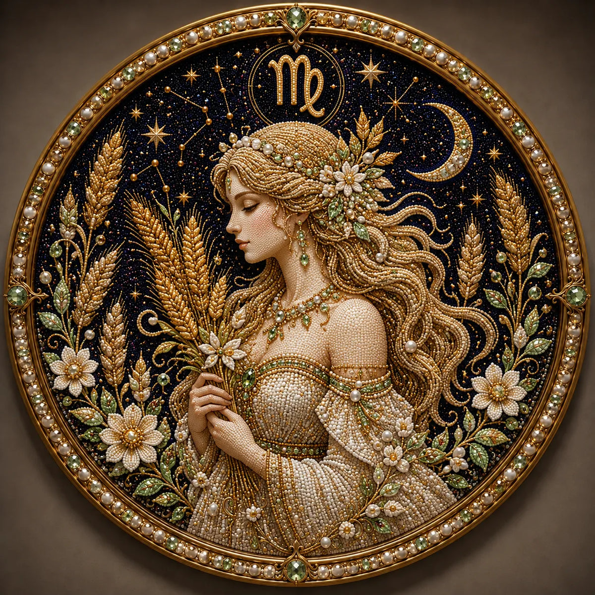 ♈💎Premium 3D Pearl 12 Zodiac Signs Art Kit 🌙