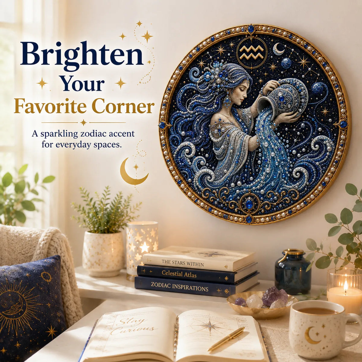 ♈💎Premium 3D Pearl 12 Zodiac Signs Art Kit 🌙