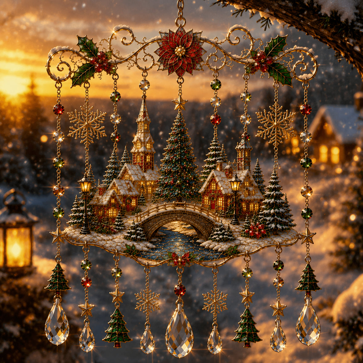⏰LIMITED TIME 49% OFF!🔥🔥Last 30pcs🔥 -High-quality handmade Christmas window decorations