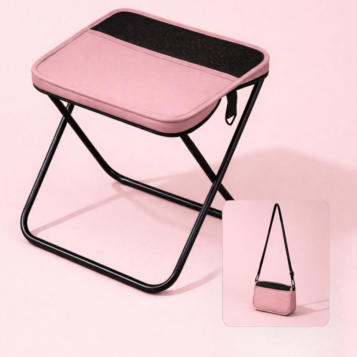 Pocket Chair👜Foldable Backpack Stool