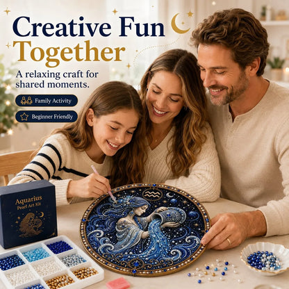 ♈💎Premium 3D Pearl 12 Zodiac Signs Art Kit 🌙