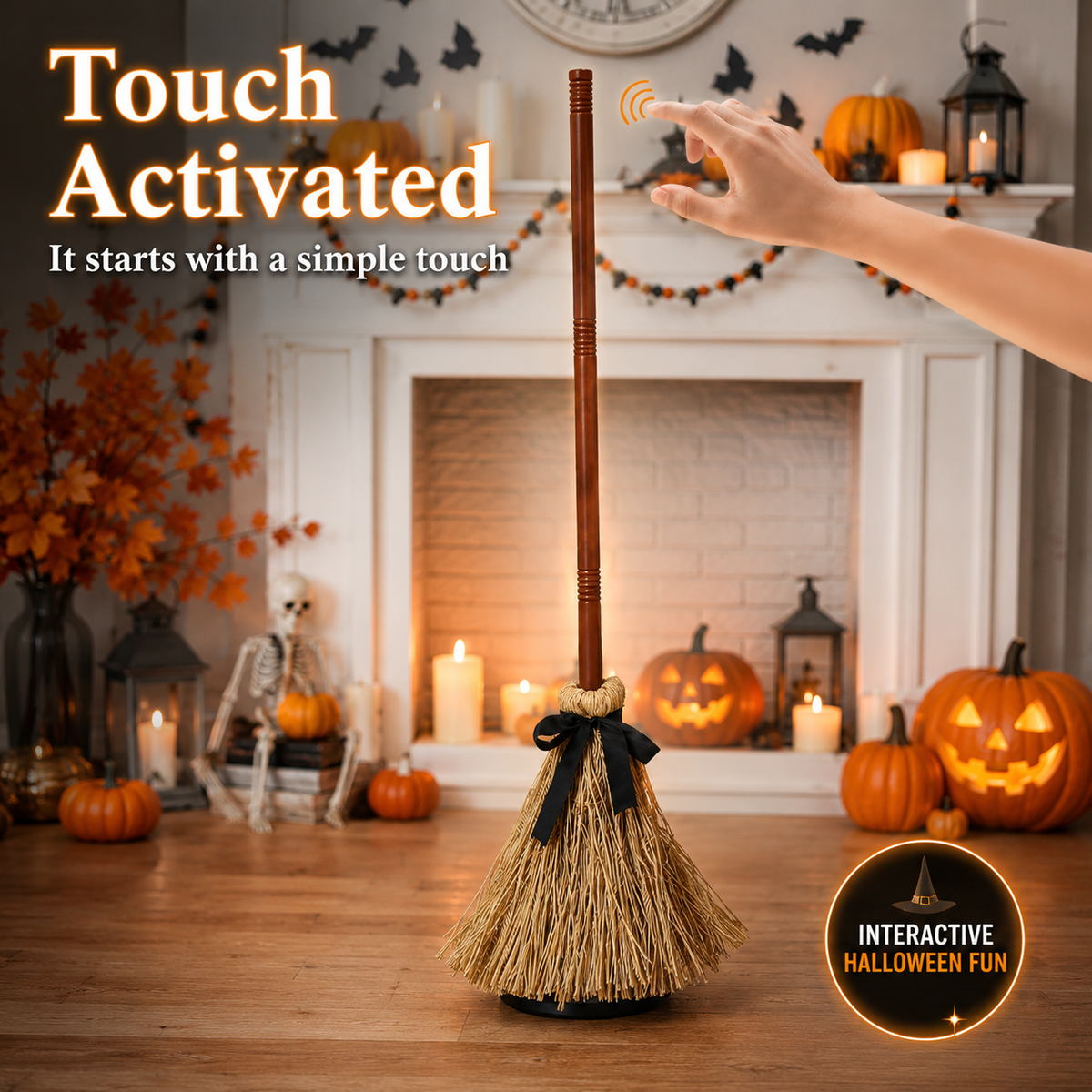 🧙‍♀️PotterBroom Floating Enchanted Broom
