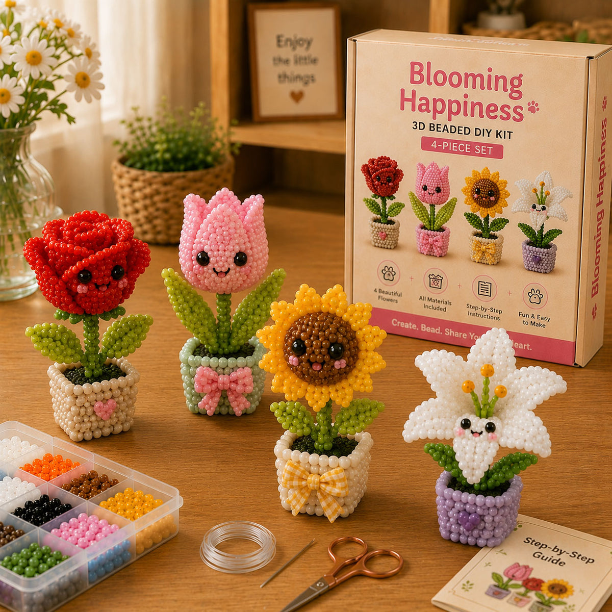 🐋🧵 Mini 3D DIY Beading Kit