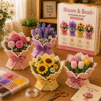 💐🧵 Mini 3D DIY Beading Kit