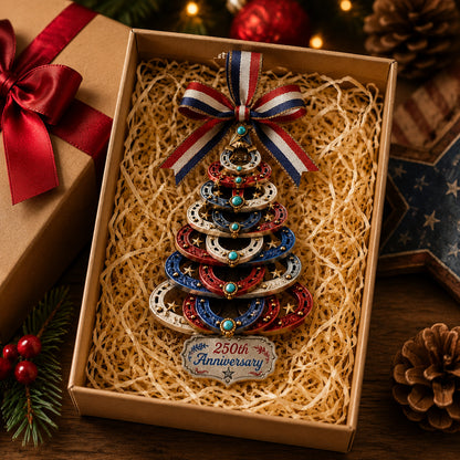 🔥LIMITED TIME 49% OFF!🔥🎄 US 250th Anniversary Christmas Ornament