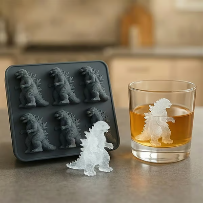 🐮 Mini Highland Cow Ice Cube Mold – Cute 3D Ice for Drinks, Parties & Gifts– UK Ready!