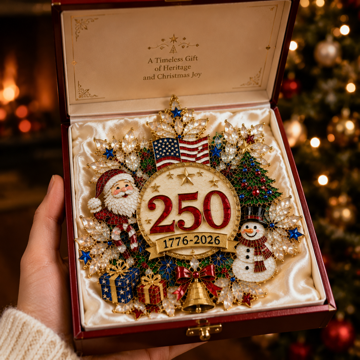 🔥Last 10pcs🔥Snowflake Christmas tree ornament