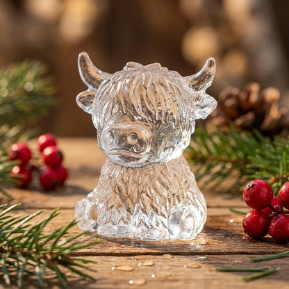 🐮 Mini Highland Cow Ice Cube Mold – Cute 3D Ice for Drinks, Parties & Gifts– UK Ready!