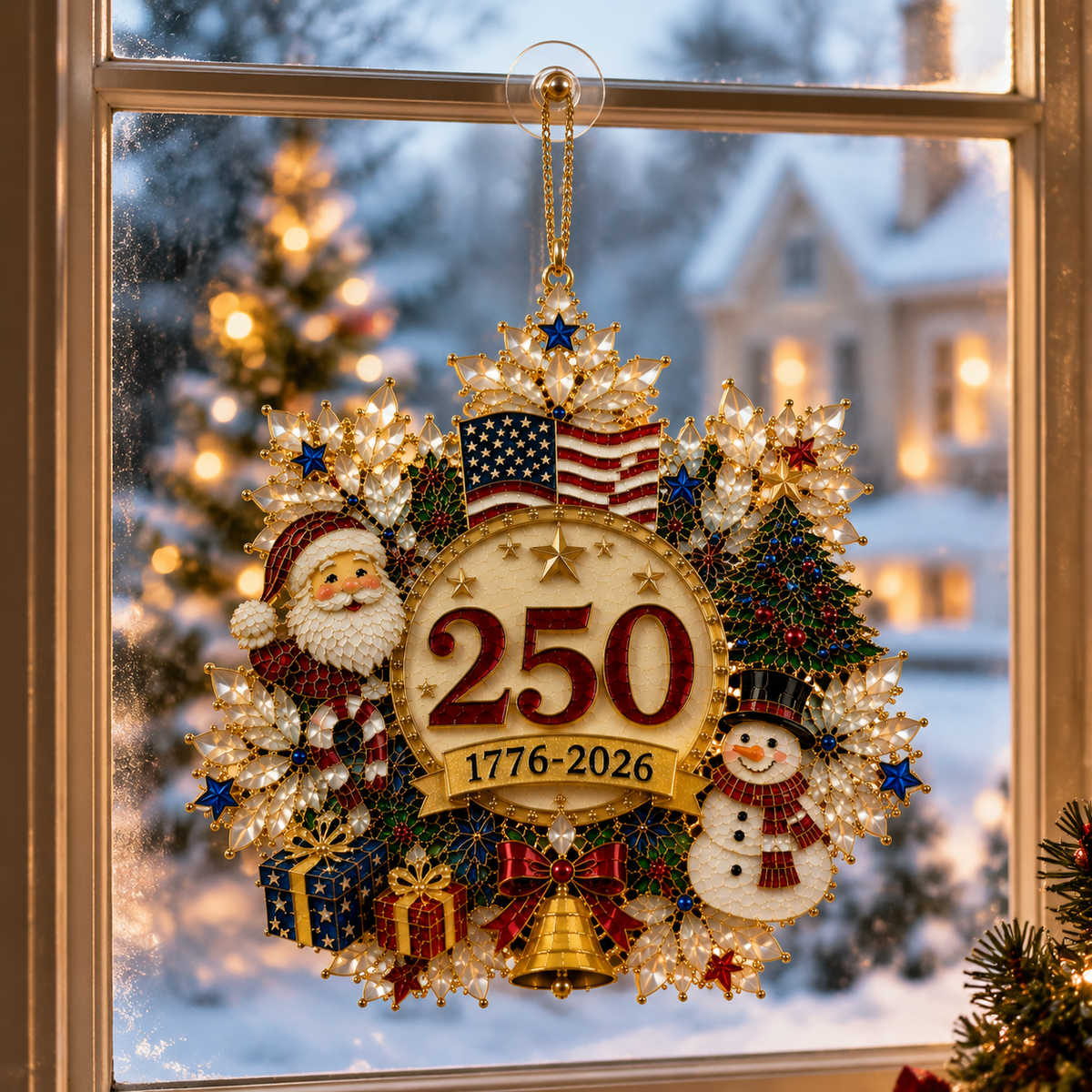 🔥Last 10pcs🔥Snowflake Christmas tree ornament