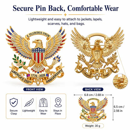 Limited Edition 🔥Last 50 sets!!US 250th Anniversary Brooch Pin