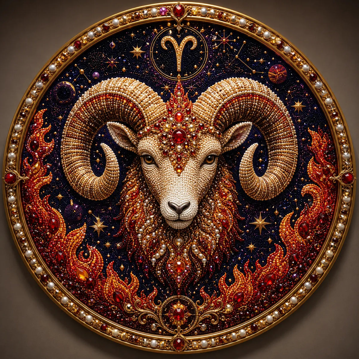 ♈💎Premium 3D Pearl 12 Zodiac Signs Art Kit 🌙