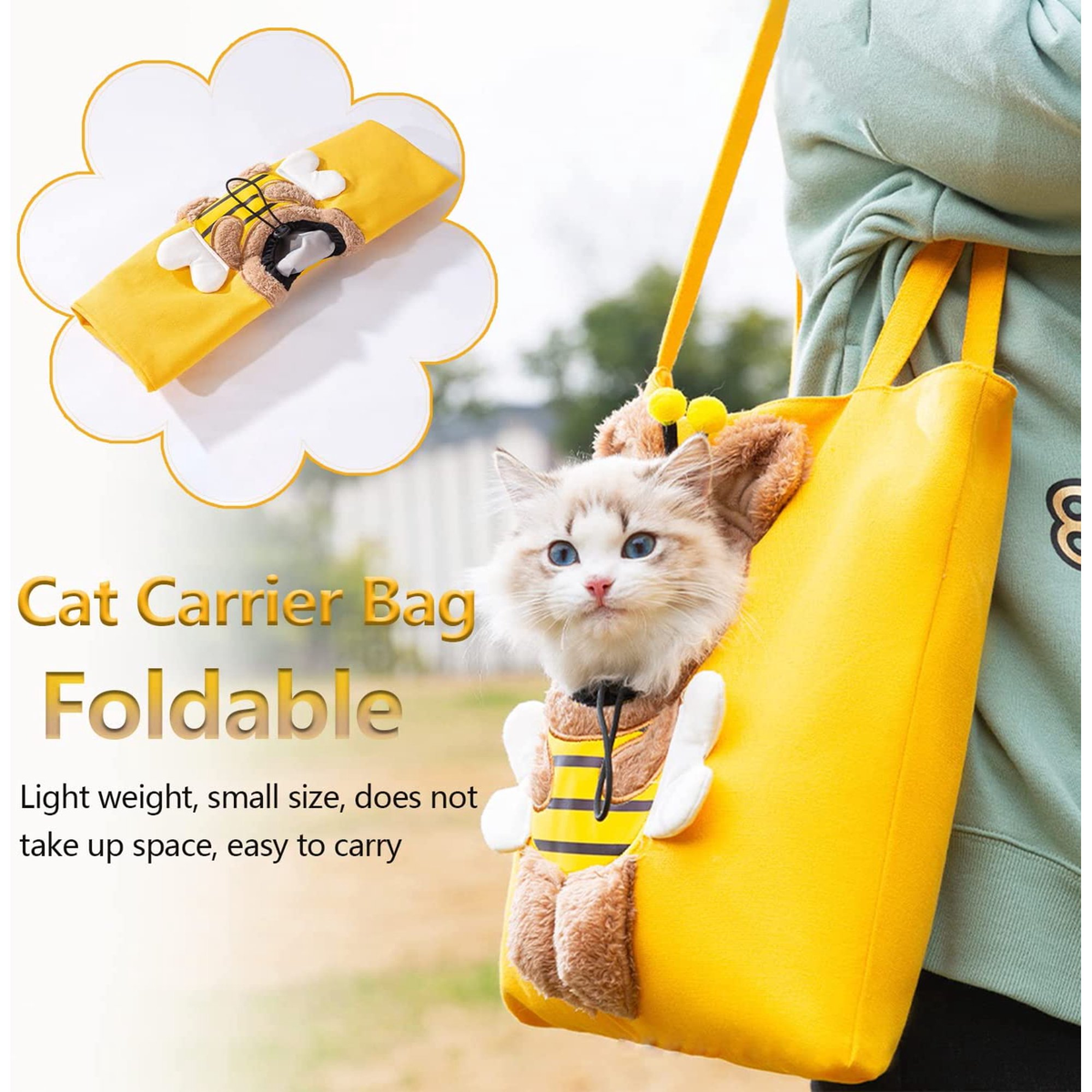 🐾 Cute Pet Carrier Tote – Up to 50% OFF! 🎉
