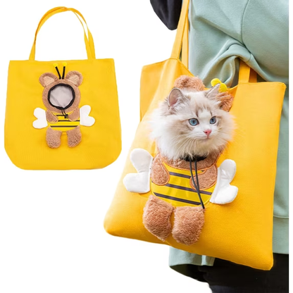 🐾 Cute Pet Carrier Tote – Up to 50% OFF! 🎉