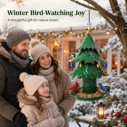 ✨HOT SALE 50% OFF-Christmas Tree Bird Feeder 🎄 Festive Backyard Holiday Decor