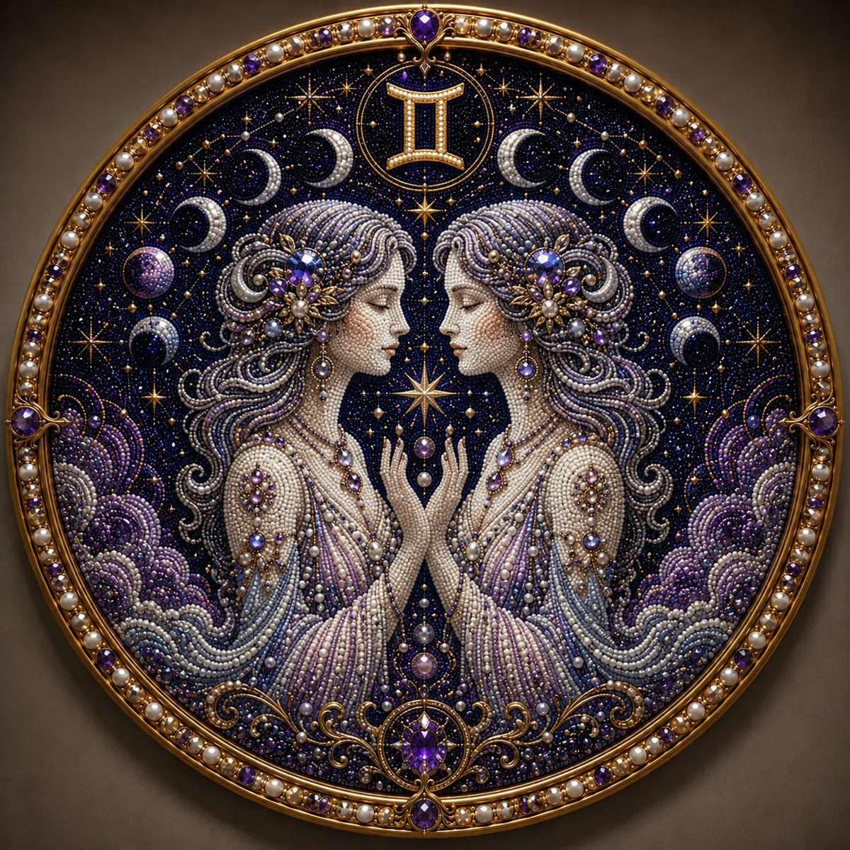♈💎Premium 3D Pearl 12 Zodiac Signs Art Kit 🌙