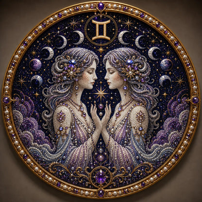 ♈💎Premium 3D Pearl 12 Zodiac Signs Art Kit 🌙