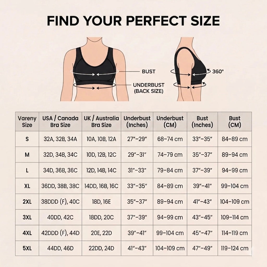 Wire-Free Back-Flattering Bra