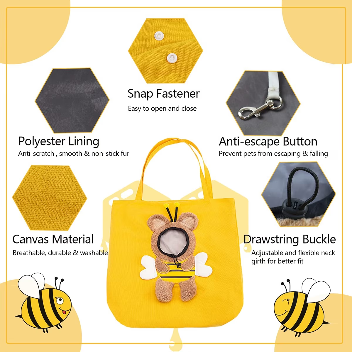 🐾 Cute Pet Carrier Tote – Up to 50% OFF! 🎉