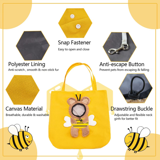 🐾 Cute Pet Carrier Tote – Up to 50% OFF! 🎉