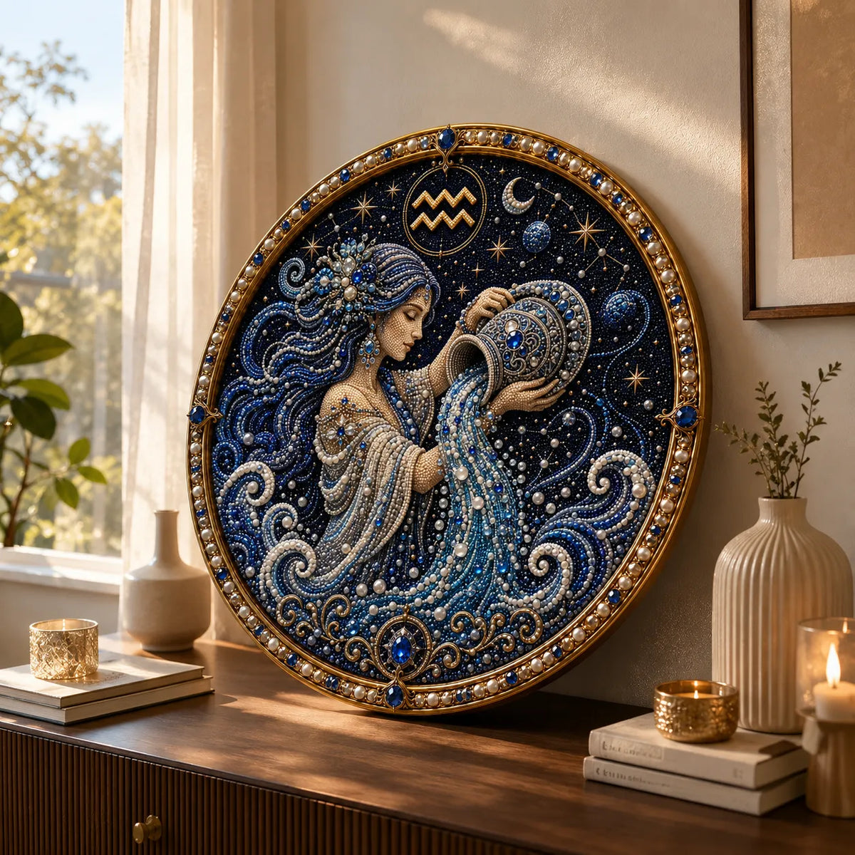 ♈💎Premium 3D Pearl 12 Zodiac Signs Art Kit 🌙