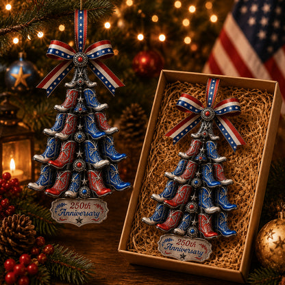 🔥LIMITED TIME 49% OFF!🔥🎄 US 250th Anniversary Christmas Ornament