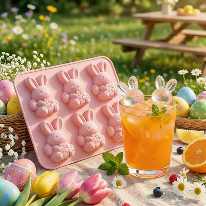 🐮 Mini Highland Cow Ice Cube Mold – Cute 3D Ice for Drinks, Parties & Gifts– UK Ready!