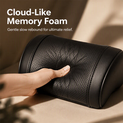 🚗💤 Relieve Driving Fatigue! Universal Memory Foam Car Headrest Neck Pillow