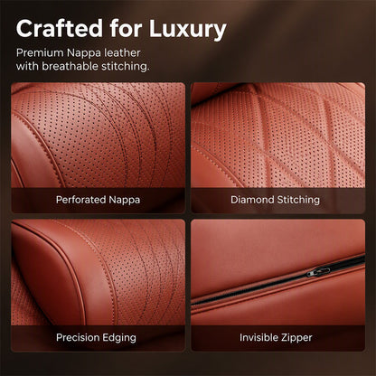 🚗💤 Relieve Driving Fatigue! Universal Memory Foam Car Headrest Neck Pillow